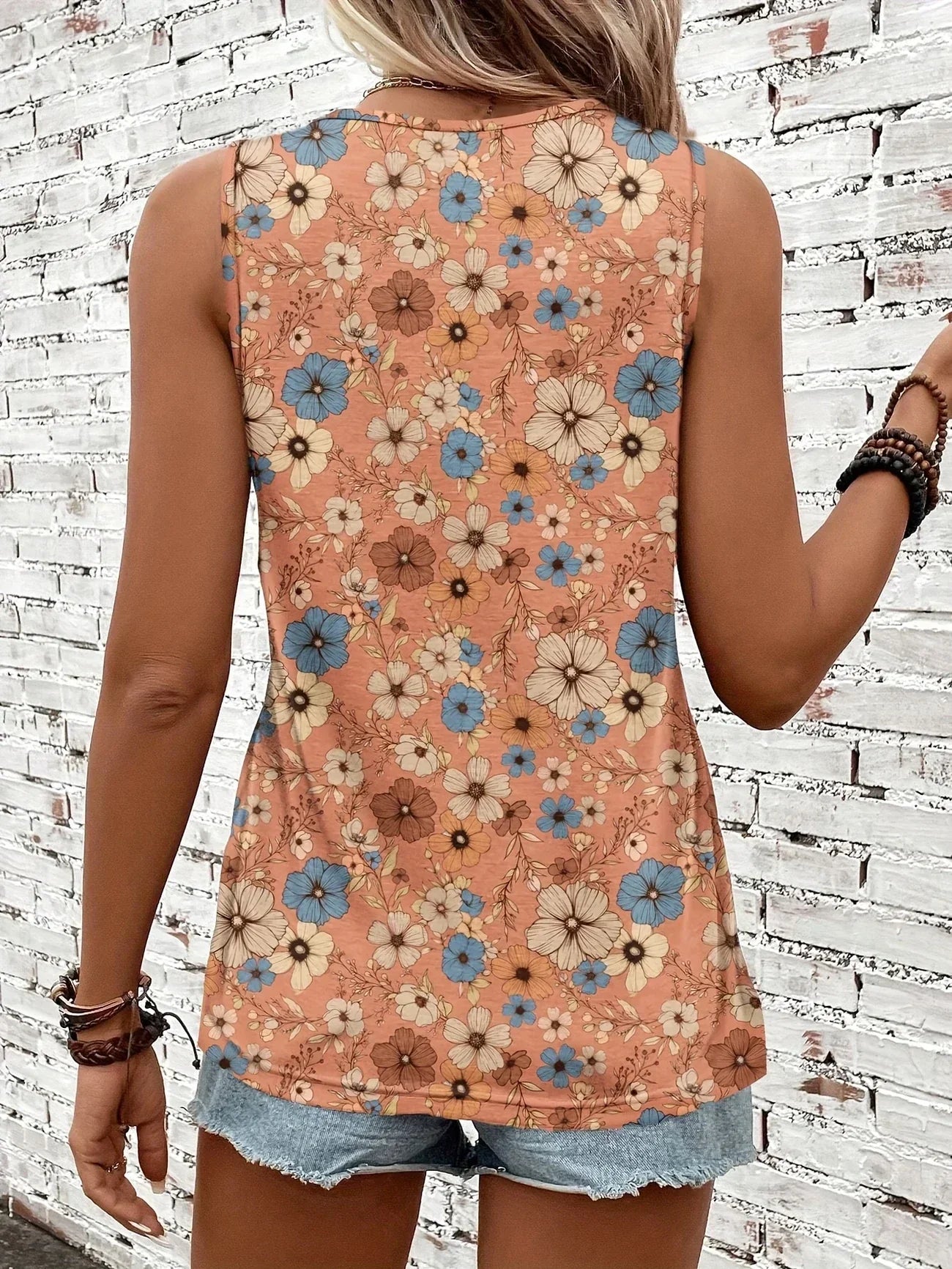 REYA | TOP D'ÉTÉ FLORAL CONFORTABLE