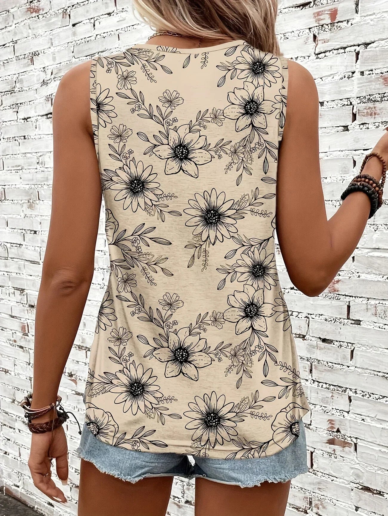 REYA | TOP D'ÉTÉ FLORAL CONFORTABLE