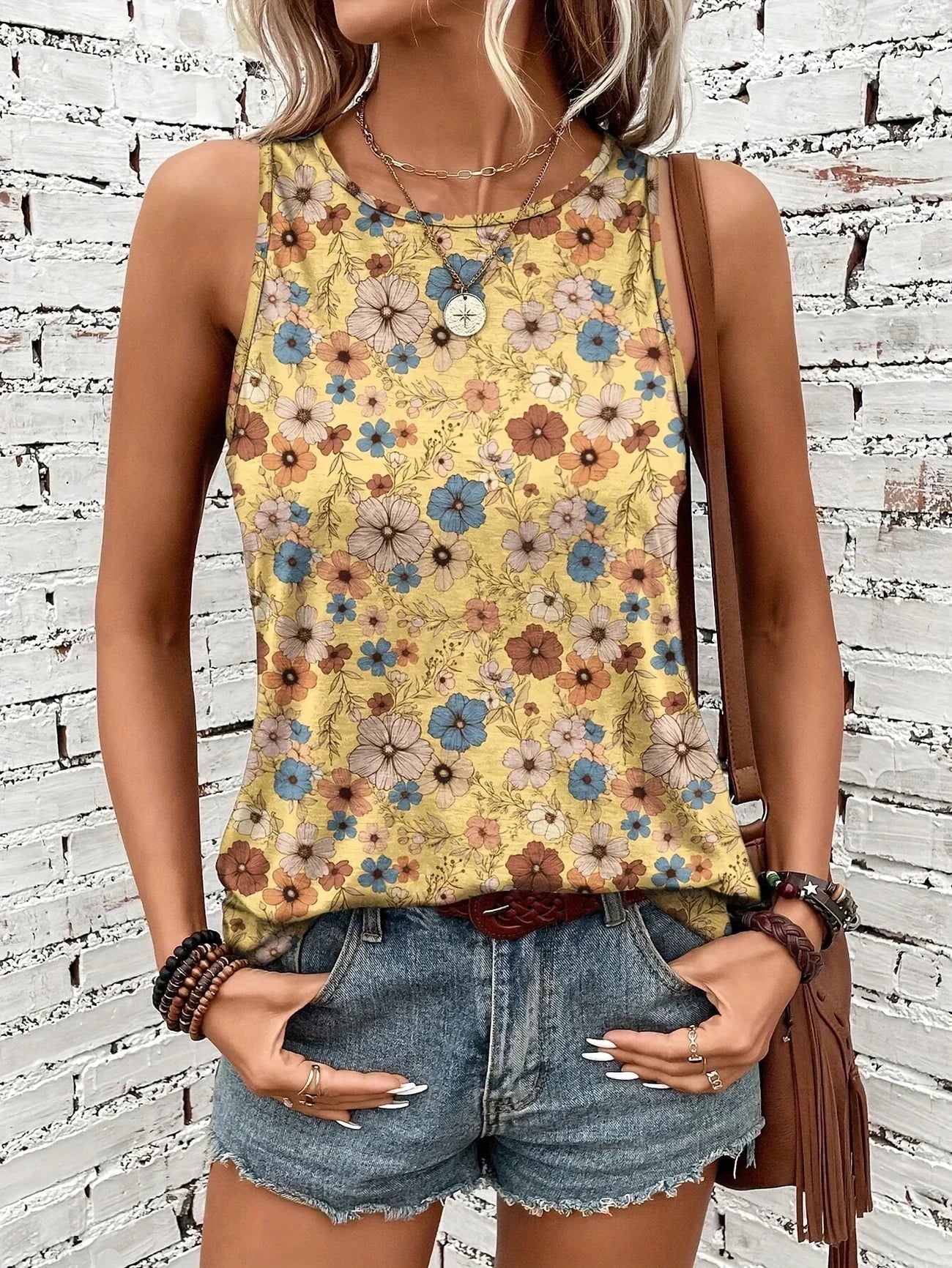 REYA | TOP D'ÉTÉ FLORAL CONFORTABLE