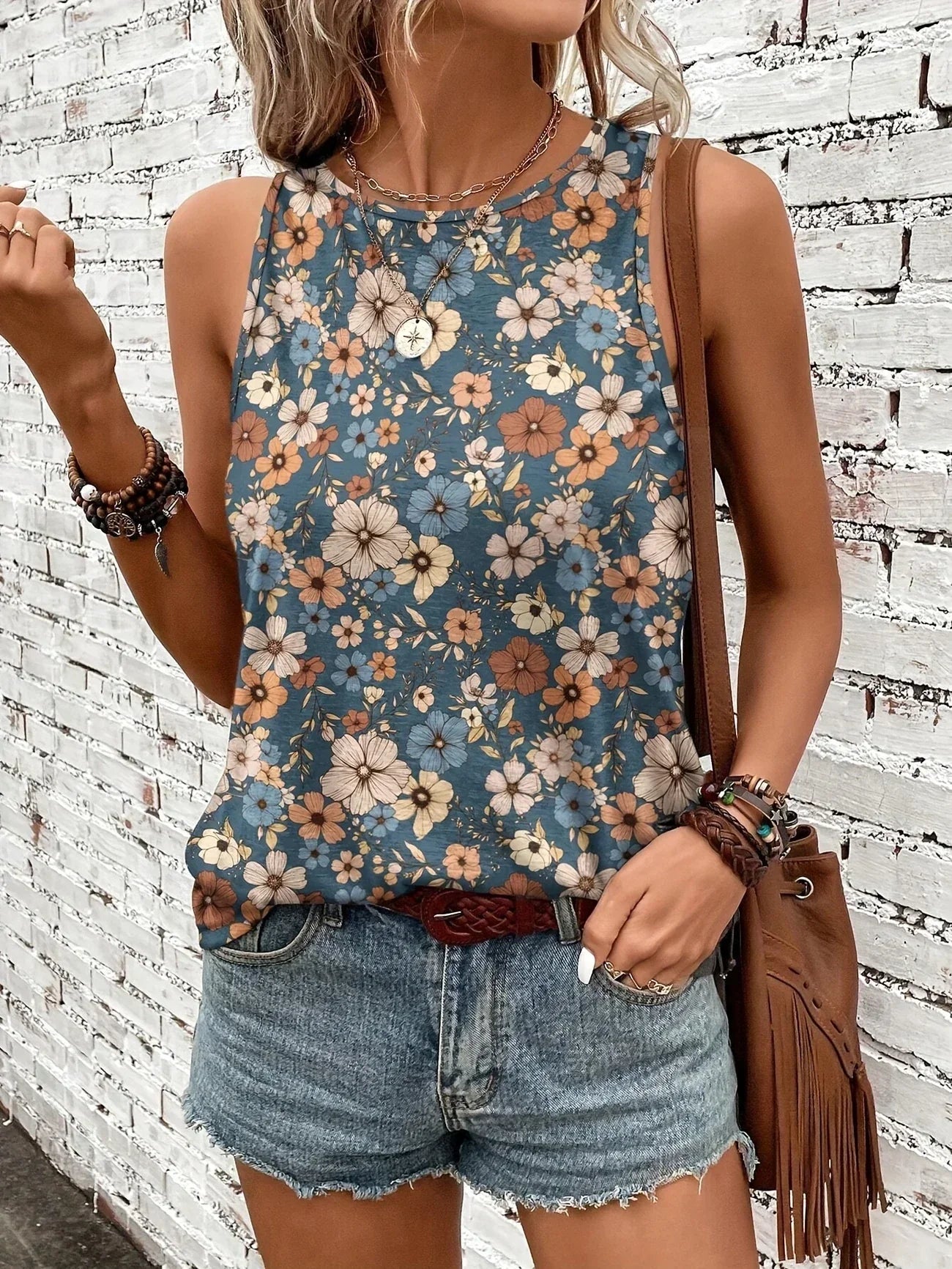 REYA | TOP D'ÉTÉ FLORAL CONFORTABLE