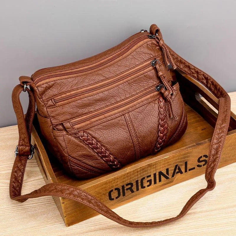 Lea™ - Elegant Myk Skinnveske