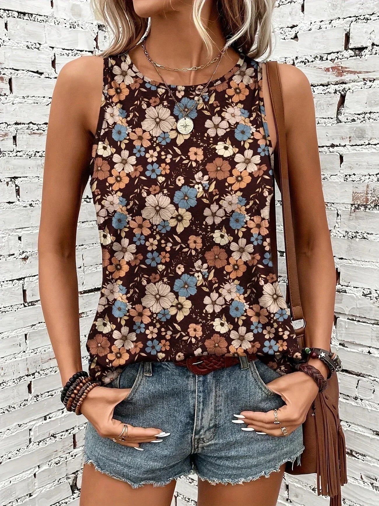 REYA | TOP D'ÉTÉ FLORAL CONFORTABLE