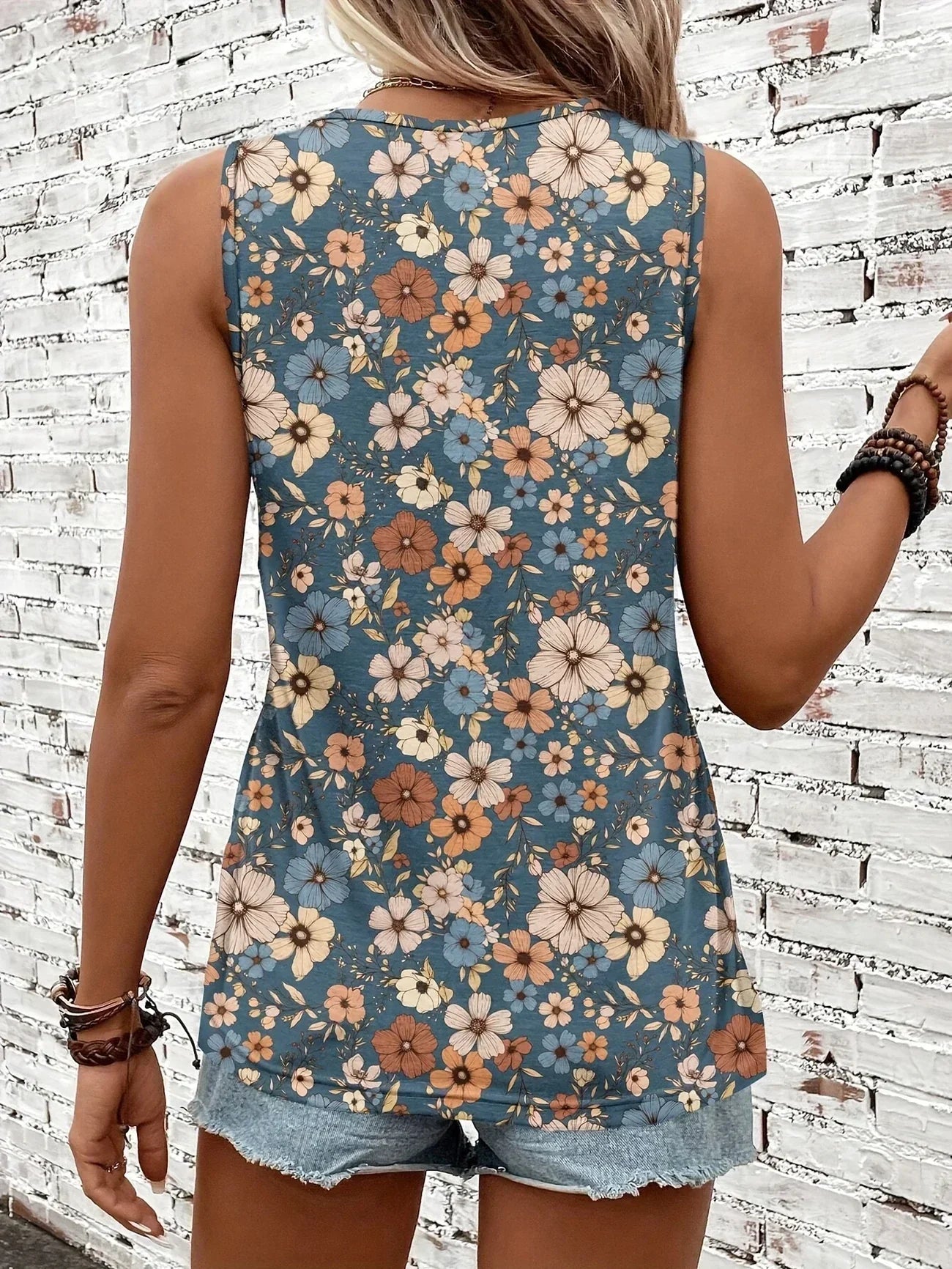 REYA | TOP D'ÉTÉ FLORAL CONFORTABLE
