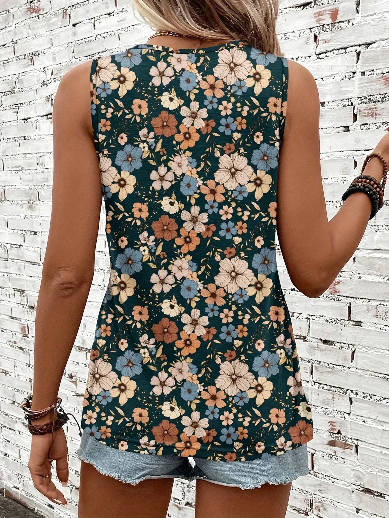 REYA | TOP D'ÉTÉ FLORAL CONFORTABLE