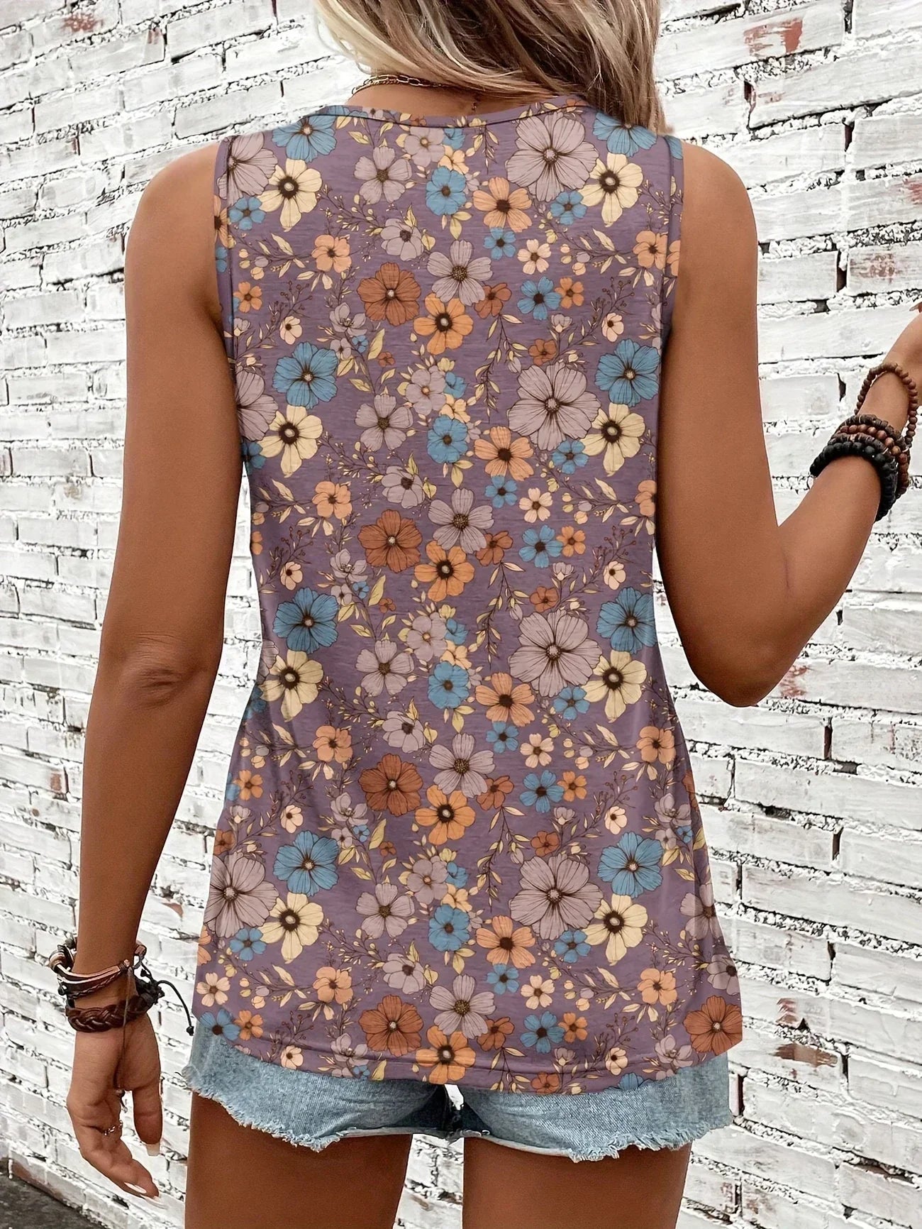 REYA | TOP D'ÉTÉ FLORAL CONFORTABLE