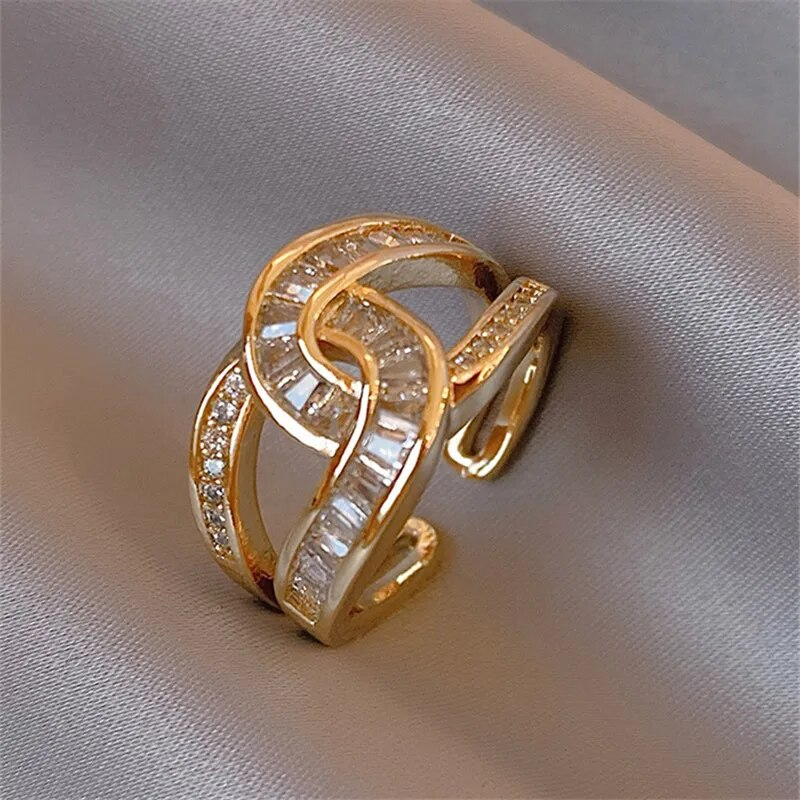 Sigrid | Knuten Elegant Justerbar Ring