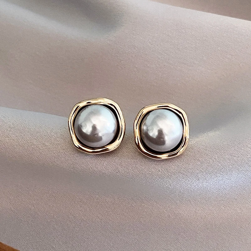 Kaja Elegant Vintage Perleøredobber