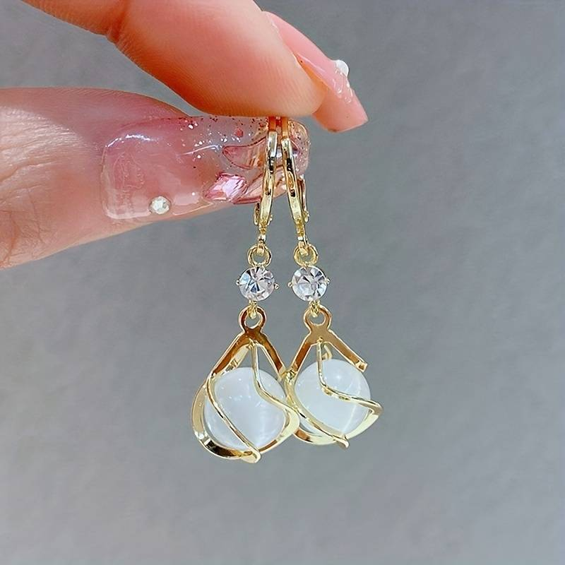 Astrid | Opal Glamourøreringer