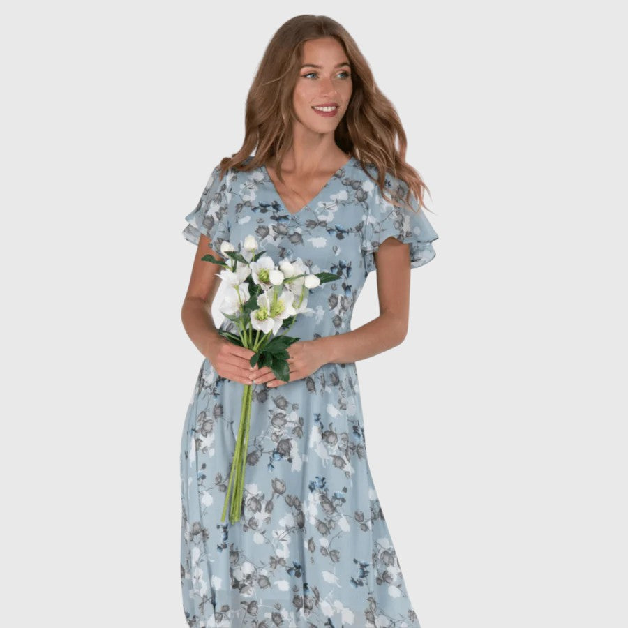 Alanna - Robe longue d'été pour dames