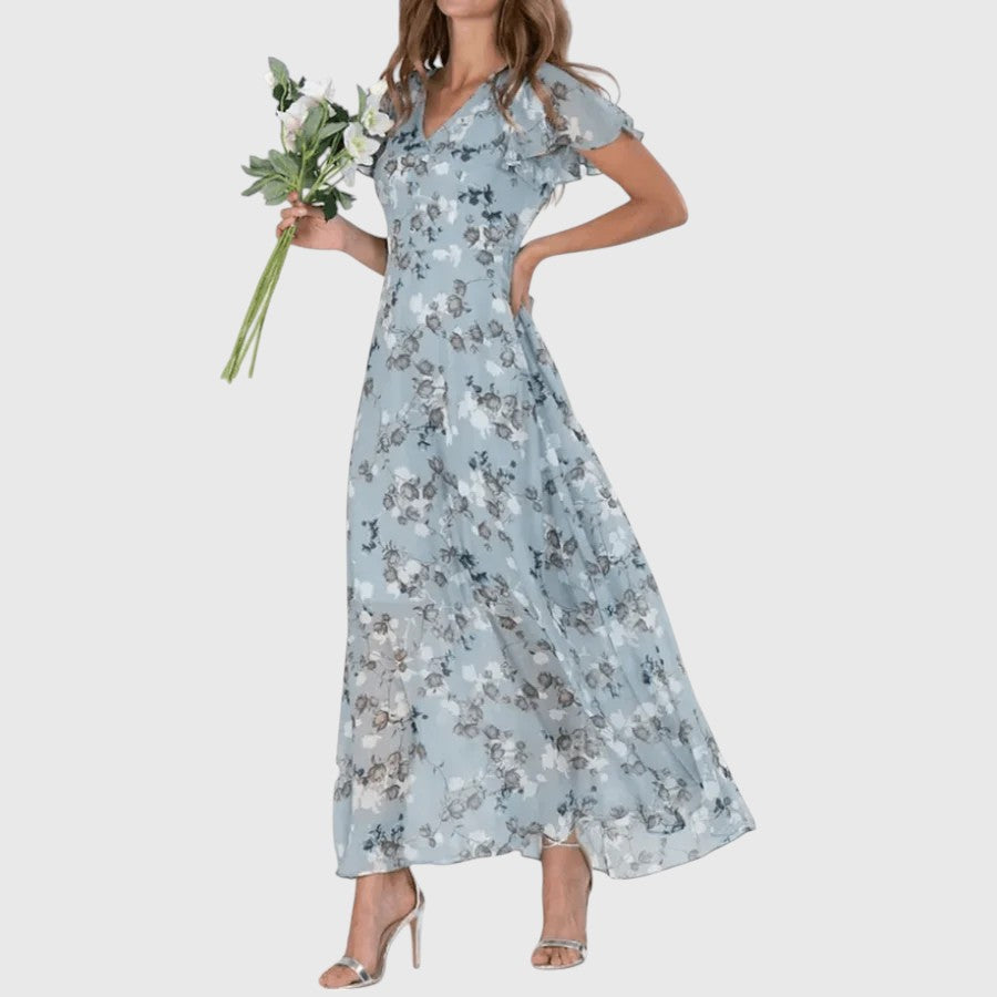 Alanna - Robe longue d'été pour dames